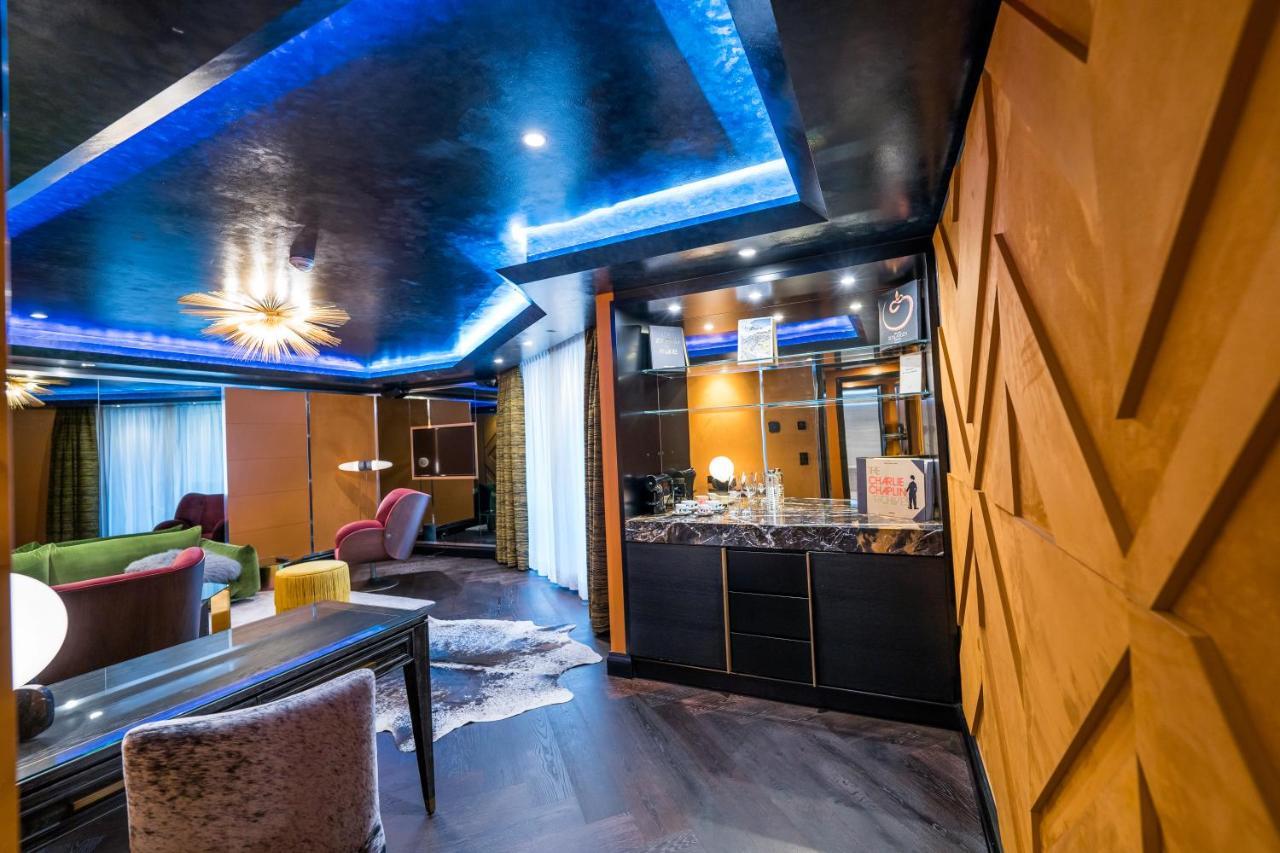 Five Zurich - Luxury City Resort Exteriör bild The interior of the 2018 presidential suite